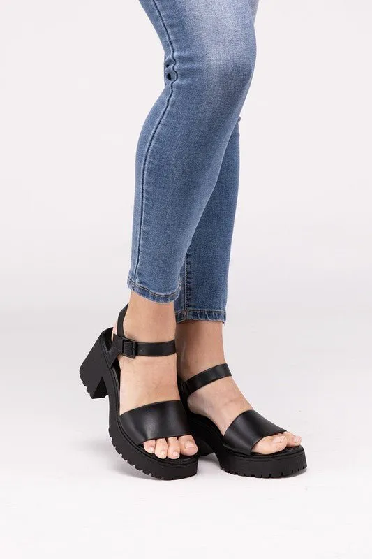 Platform Heel Sandals