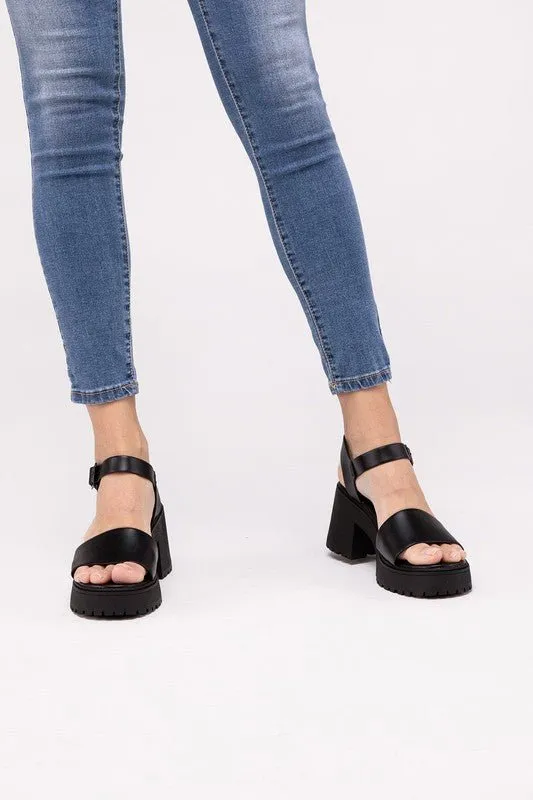 Platform Heel Sandals