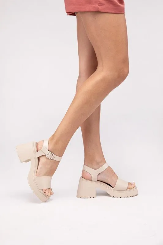 Platform Heel Sandals