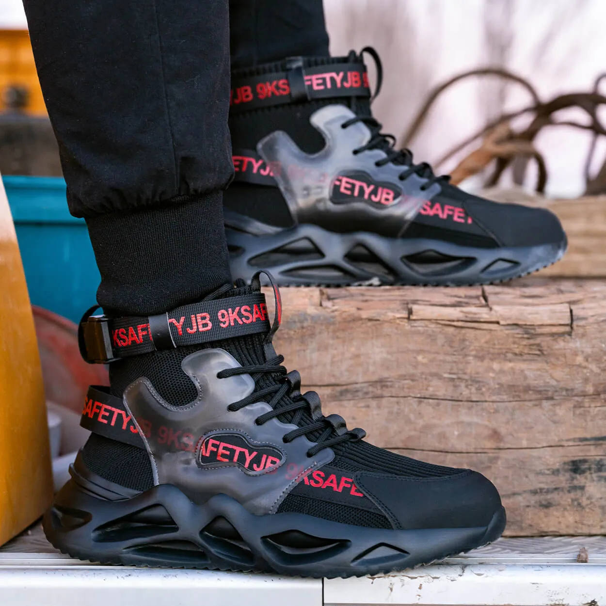 RAPTOR™ LIGHTWEIGHT COMFORTABLE STEEL TOE WORK SHOES