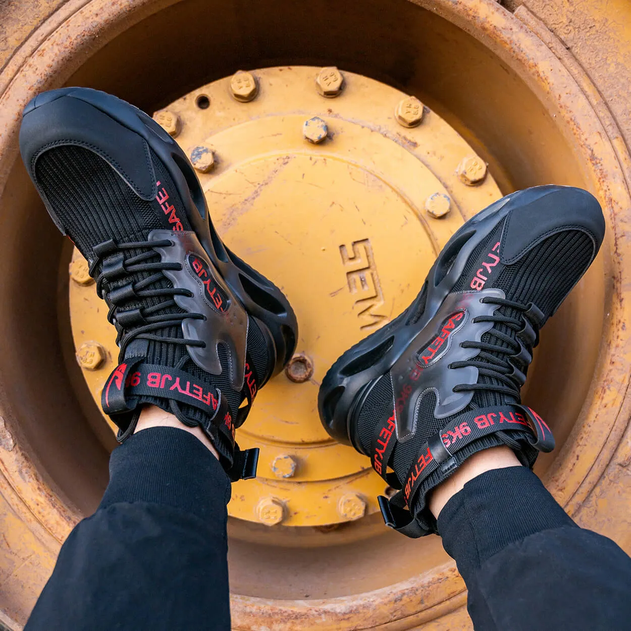 RAPTOR™ LIGHTWEIGHT COMFORTABLE STEEL TOE WORK SHOES