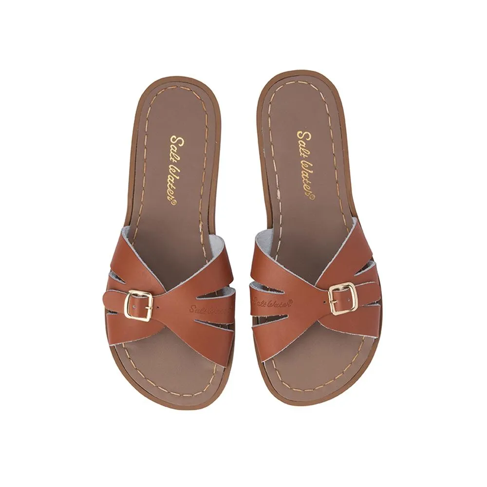 Salt Water Sandals Classic Slide -Tan