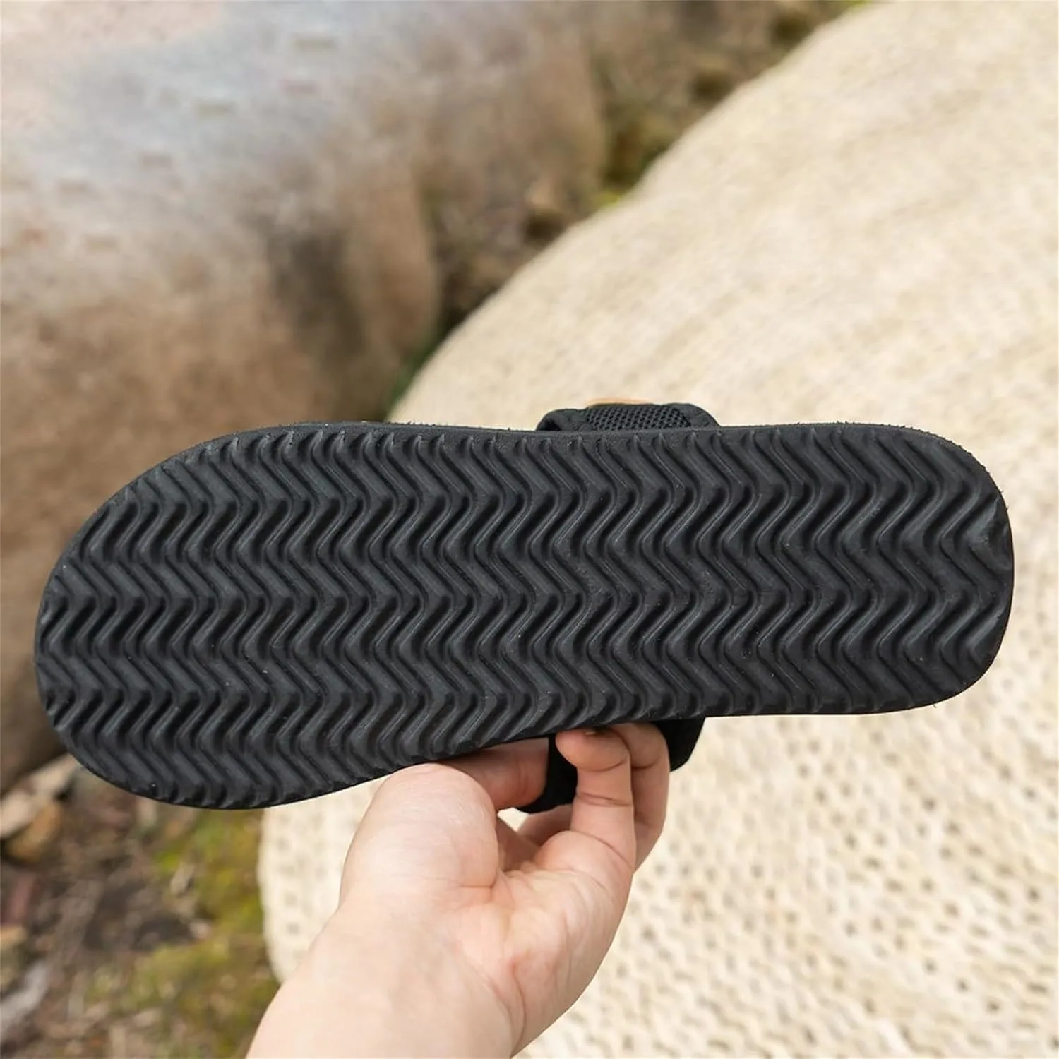 Sandals for Women 2025 Comfortable Trendy Summer Extra Wide Beach Breathable Hollow Mesh Slide Sandls Casual Orthopedic Shoes