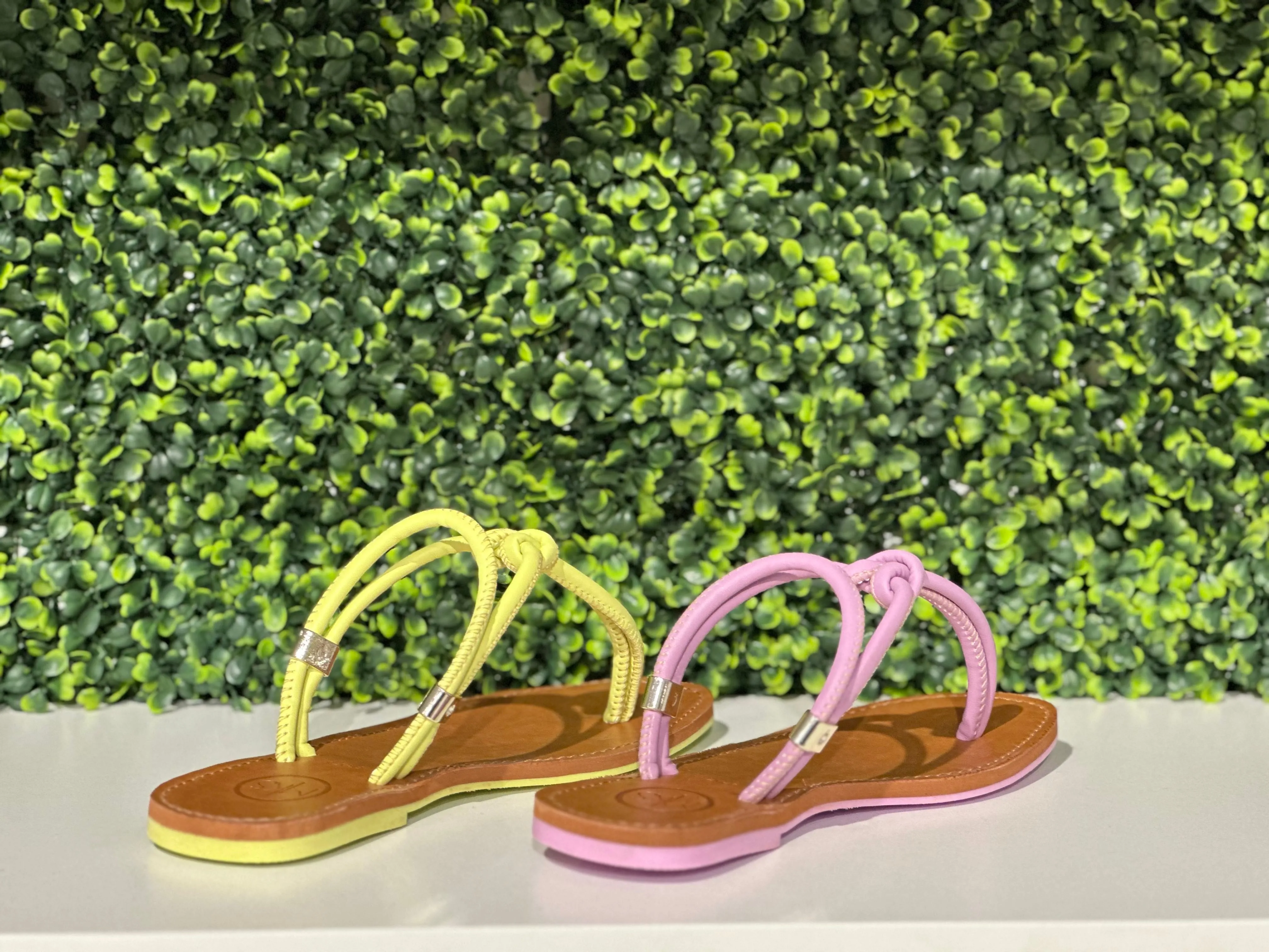 Sandra Double Strapped Thong Sandals