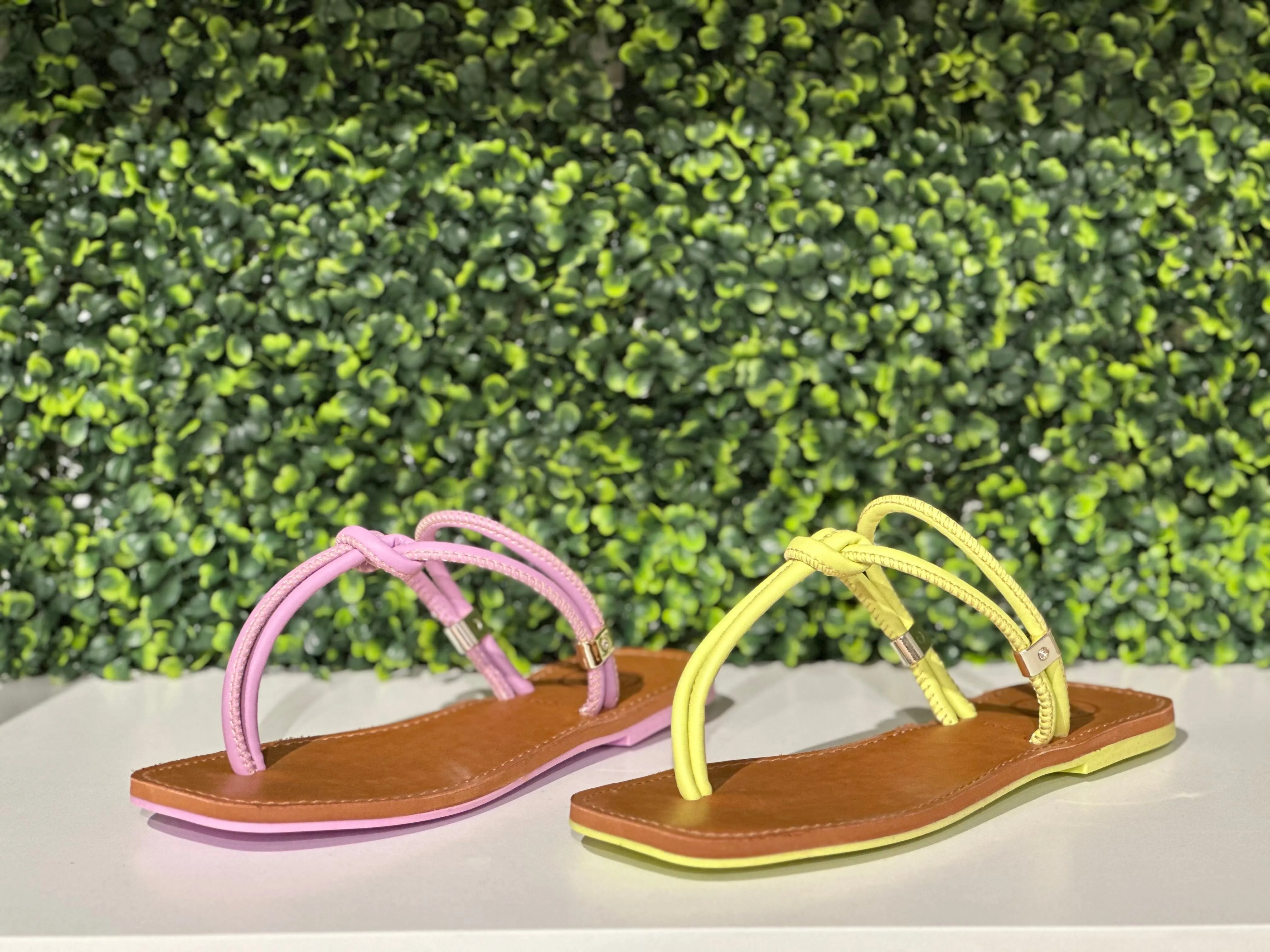 Sandra Double Strapped Thong Sandals