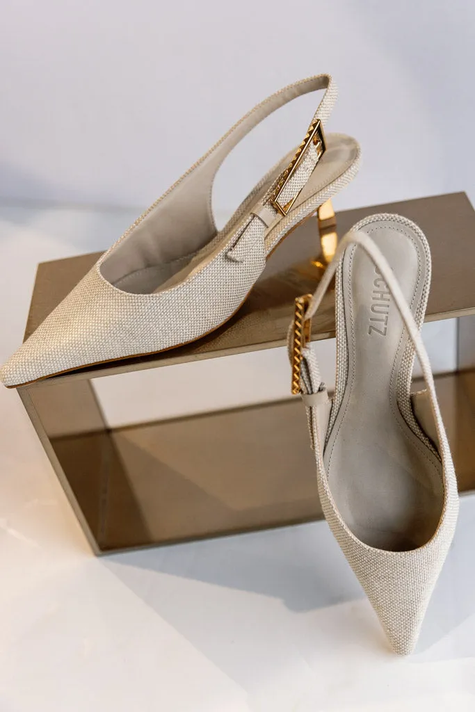 .Schutz Ciara Slingback Kitten Pump