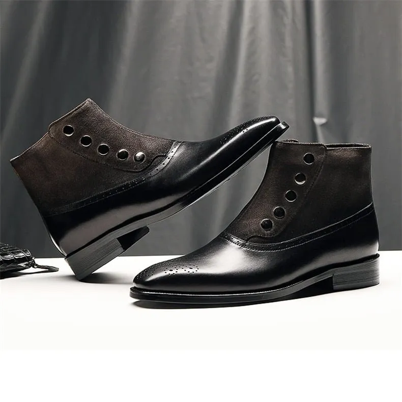 Serpatura Chic Zipper Ankle Boots
