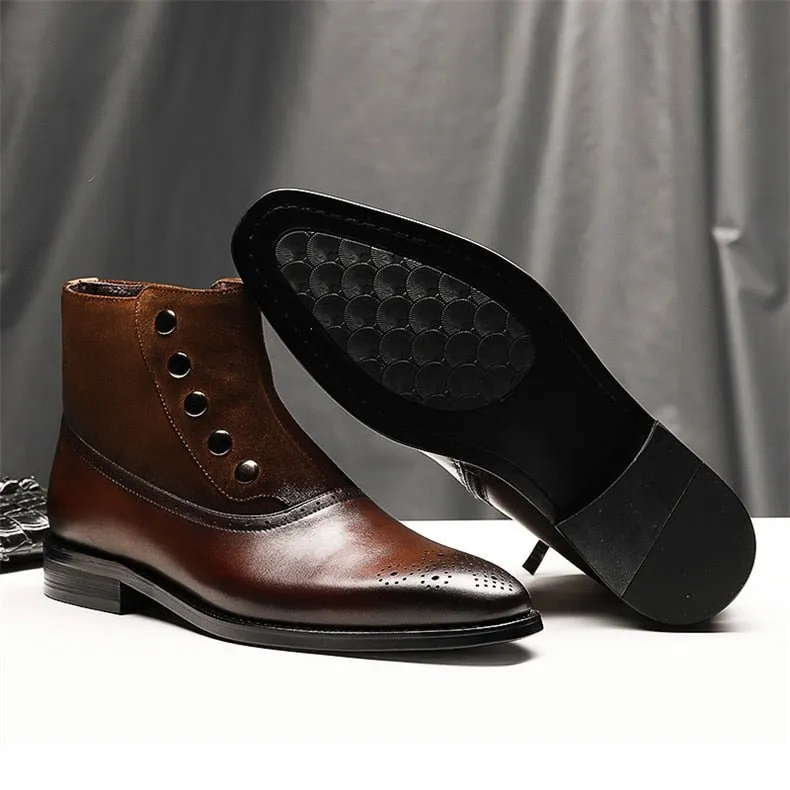Serpatura Chic Zipper Ankle Boots