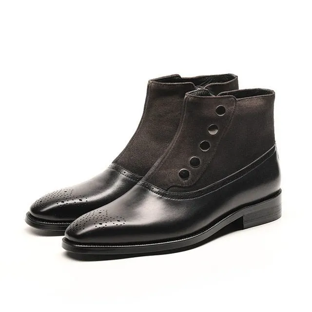 Serpatura Chic Zipper Ankle Boots