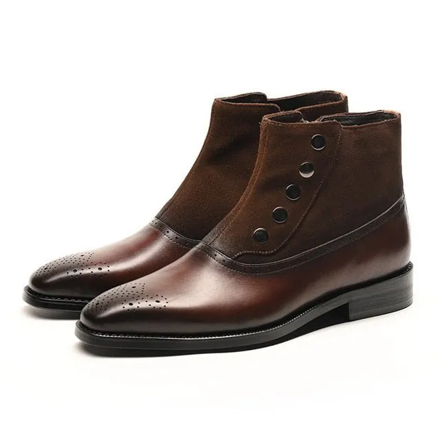 Serpatura Chic Zipper Ankle Boots