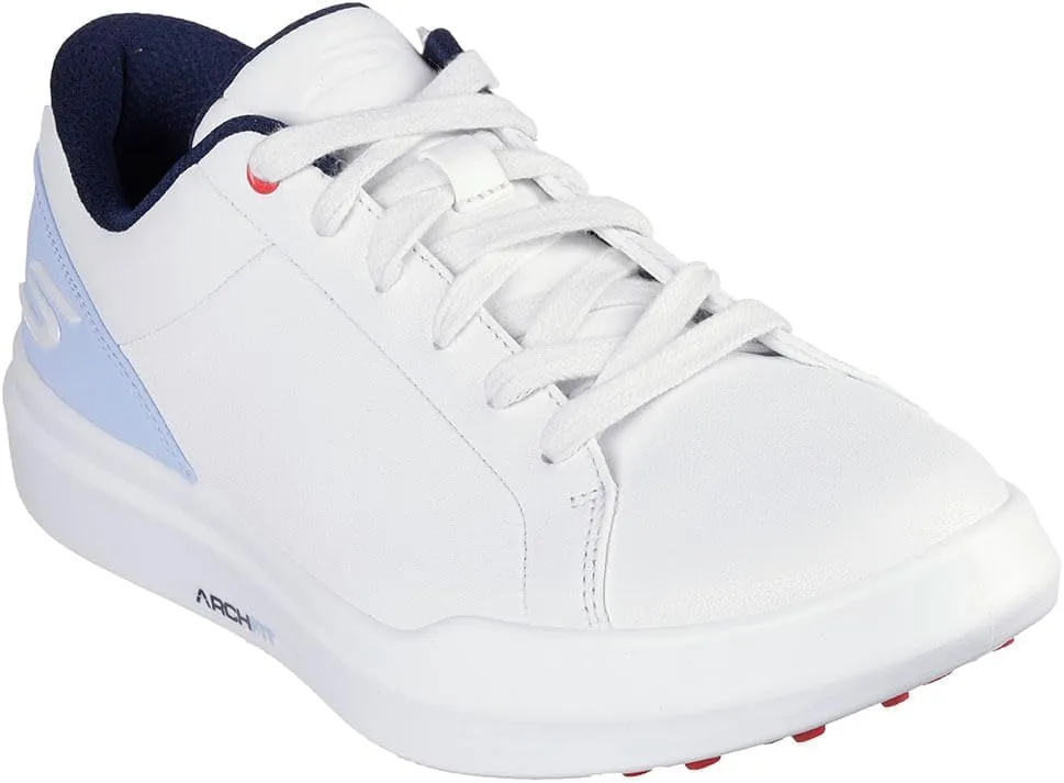 Skechers Womens Drive 6 Arch Fit Leather Relaxed Fit Waterproof Golf Shoe