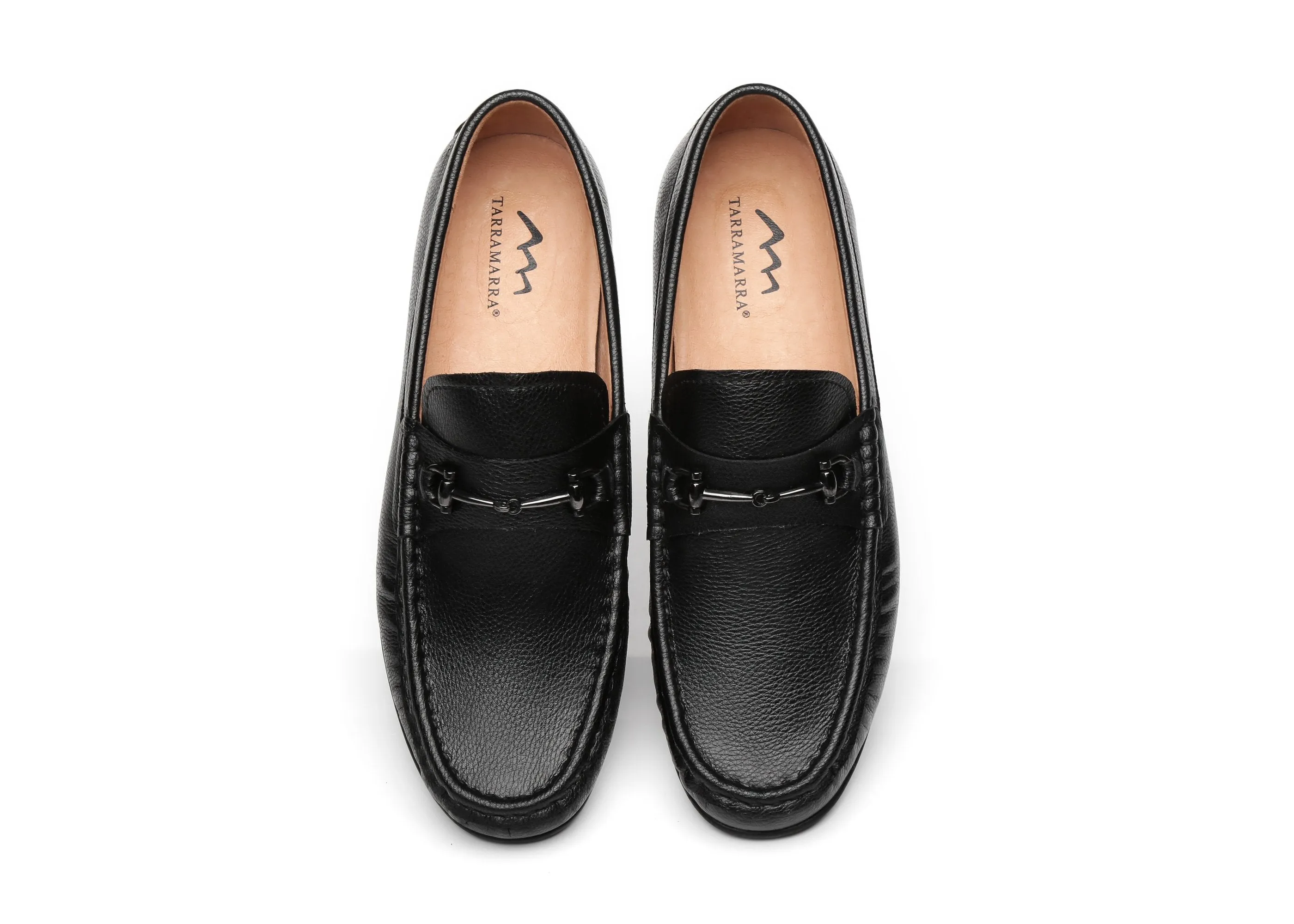 TARRAMARRA® Men Colin Leather Black Loafers