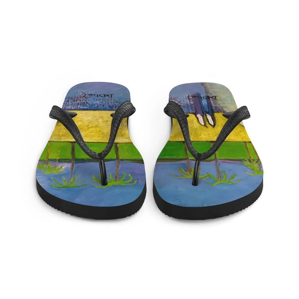 Together In Paradise Flip-Flops
