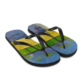 Together In Paradise Flip-Flops