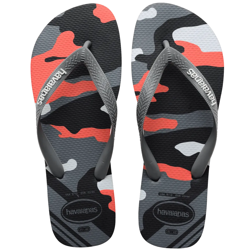 Top Camu Flip Flops
