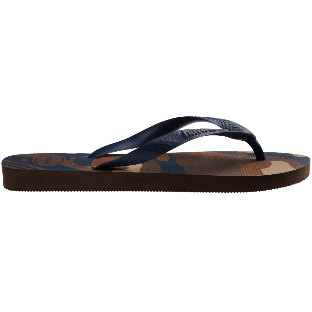 Top Camu Flip Flops