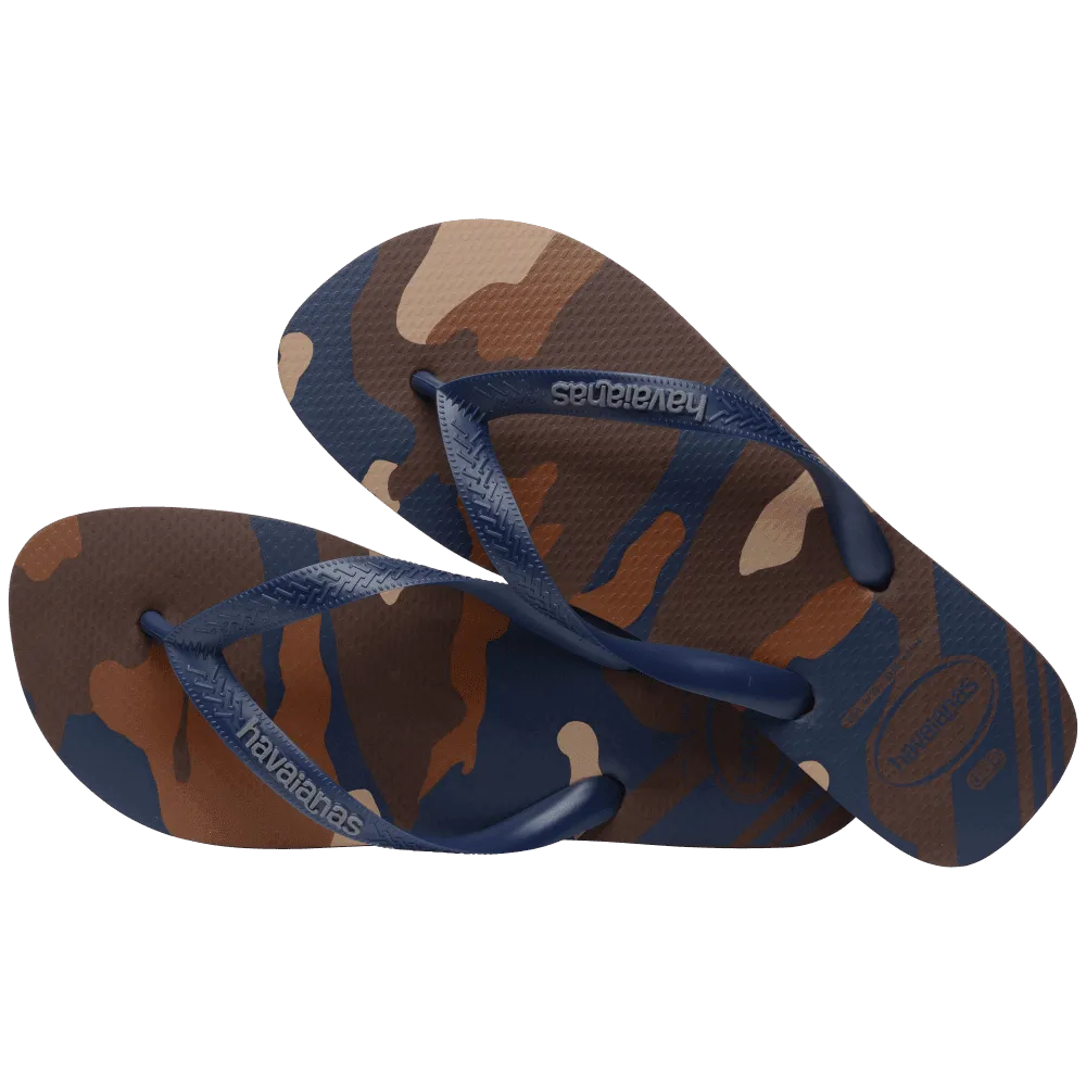 Top Camu Flip Flops