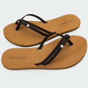 Volcom "Thrills II" Women's Sandals - Black